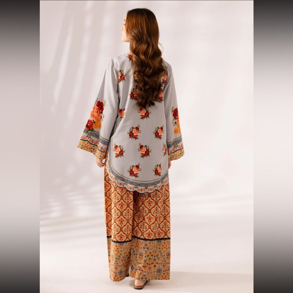 SILAYIPRET PAKISTANI DESIGNER 2 PIECE DRESS STITCHED ELEGANT INDIAN - Picture 3 of 13
